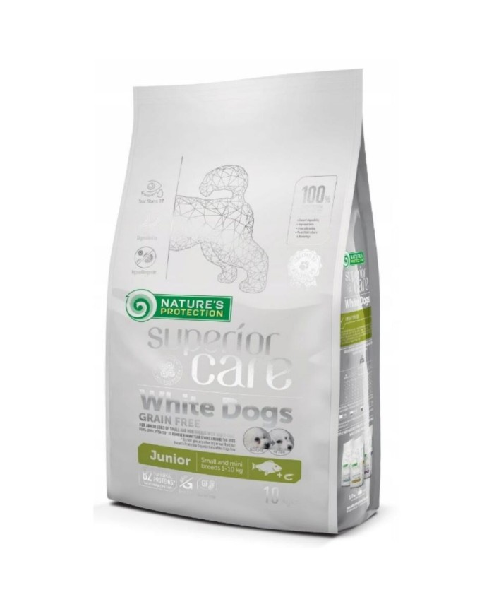 Io penso NATURE'S PROTECTION Superior Care White Dogs Pesce 10 kg Io penso NATURE'S PROTECTION Superior Care White Dogs Pesce 10 kg