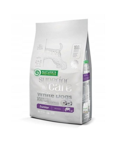 mangime NATURE'S PROTECTION Superior Care White Dogs Salmone 1,5 Kg