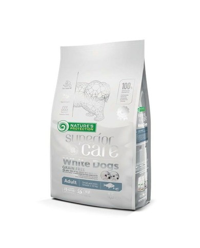 mangime NATURE'S PROTECTION Superior Care White Dogs Pesce 1,5 Kg