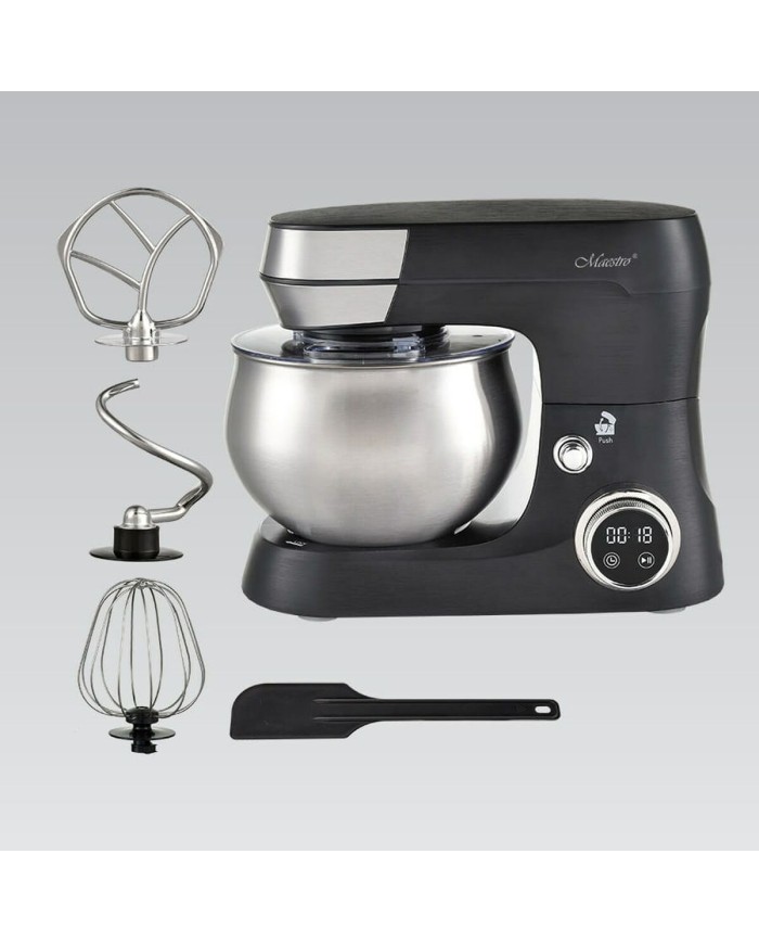 Robot da Cucina Feel Maestro MR-558 Nero Argentato 5 L Robot da Cucina Feel Maestro MR-558 Nero Argentato 5 L