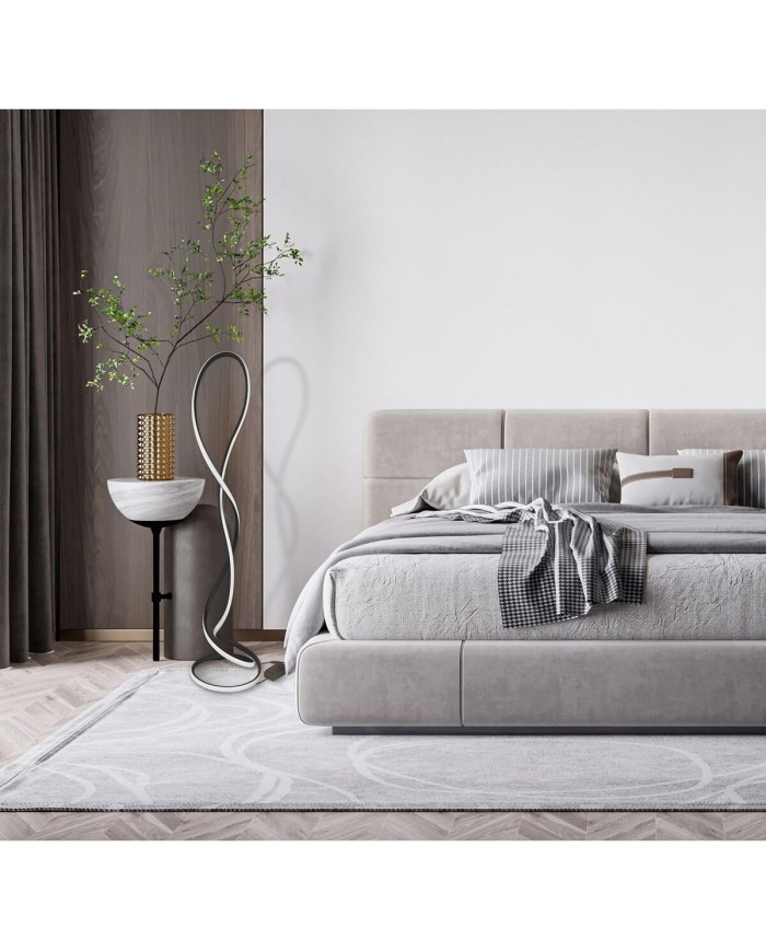 Lampada da Terra Activejet AJE-LARO LP Nero 76 W 220-240 V (1 Pezzi) Lampada da Terra Activejet AJE-LARO LP Nero 76 W 220-240 V (1 Pezzi)