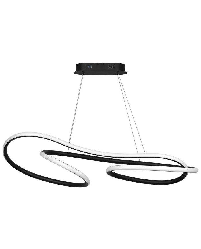 Lampadario Activejet AJE-LARO LW Bianco Nero 64 w 7800 Lm Lampadario Activejet AJE-LARO LW Bianco Nero 64 w 7800 Lm