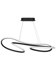 Lampadario Activejet AJE-LARO LW Bianco Nero 64 w 7800 Lm Lampadario Activejet AJE-LARO LW Bianco Nero 64 w 7800 Lm