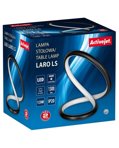 Lampada da tavolo Activejet AJE-LARO LS Nero Lampada da tavolo Activejet AJE-LARO LS Nero