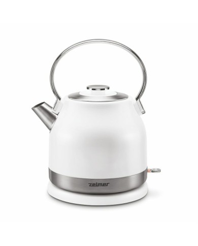 Bollitore Zelmer ZCK7940 Bianco Grigio Acciaio inossidabile 2200 W 1,5 L Bollitore Zelmer ZCK7940 Bianco Grigio Acciaio inossidabile 2200 W 1,5 L