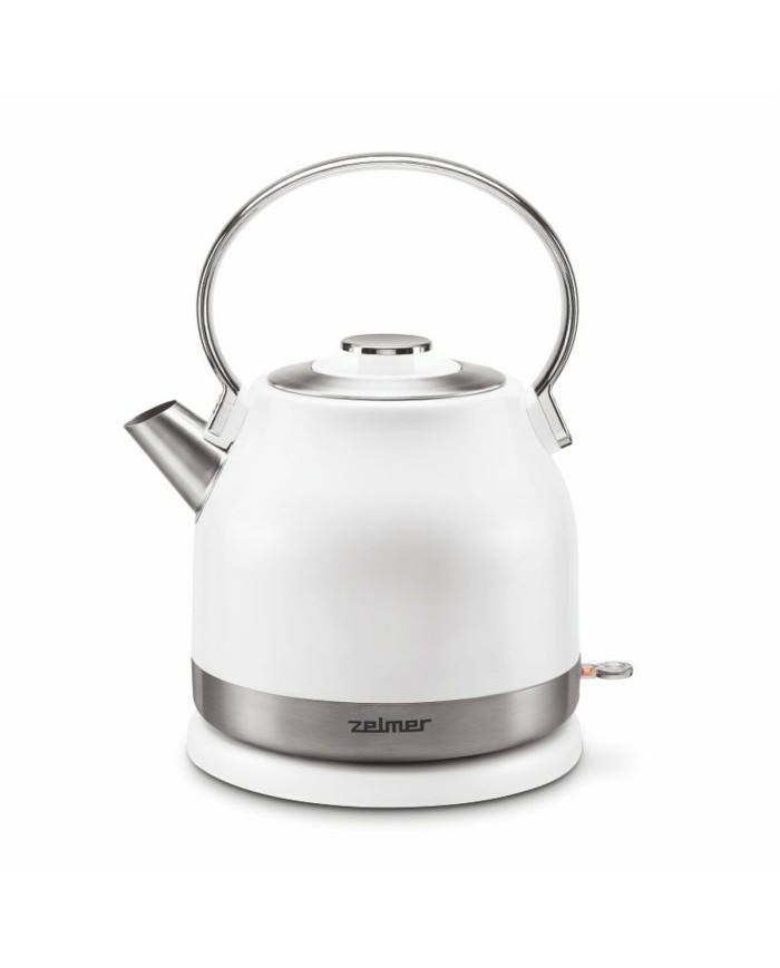 Bollitore Zelmer ZCK7940 Bianco Grigio Acciaio inossidabile 2200 W 1,5 L Bollitore Zelmer ZCK7940 Bianco Grigio Acciaio inossidabile 2200 W 1,5 L