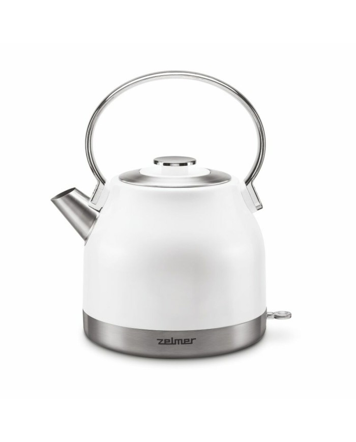 Bollitore Zelmer ZCK7940 Bianco Grigio Acciaio inossidabile 2200 W 1,5 L Bollitore Zelmer ZCK7940 Bianco Grigio Acciaio inossidabile 2200 W 1,5 L