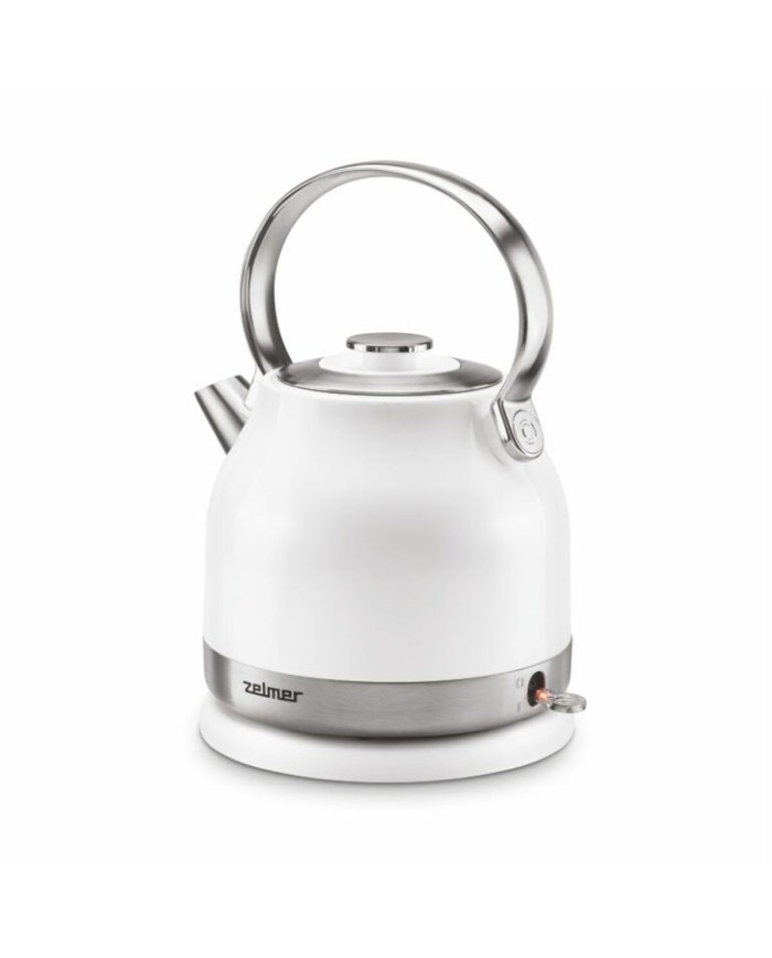 Bollitore Zelmer ZCK7940 Bianco Grigio Acciaio inossidabile 2200 W 1,5 L Bollitore Zelmer ZCK7940 Bianco Grigio Acciaio inossidabile 2200 W 1,5 L