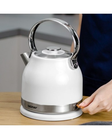 Bollitore Zelmer ZCK7940 Bianco Grigio Acciaio inossidabile 2200 W 1,5 L