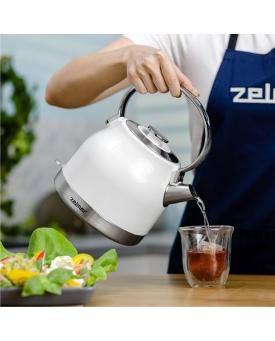 Bollitore Zelmer ZCK7940 Bianco Grigio Acciaio inossidabile 2200 W 1,5 L