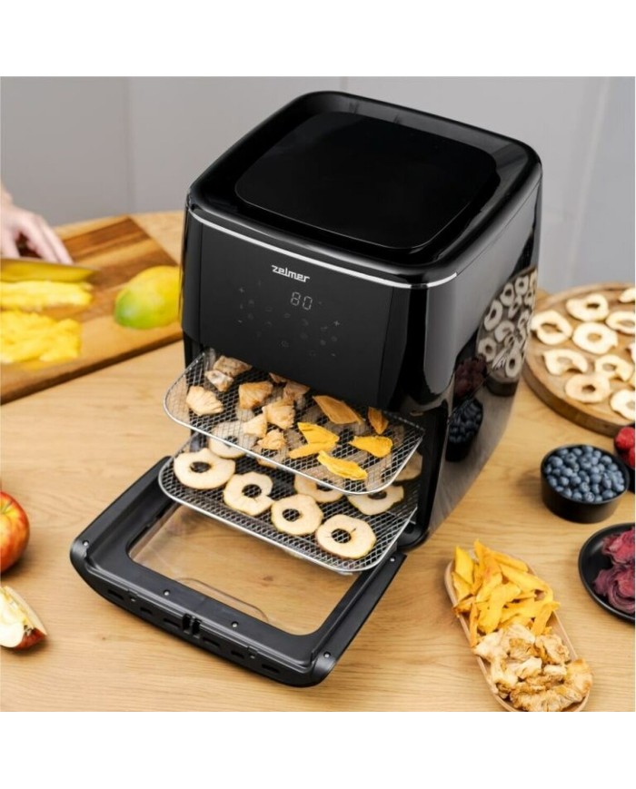 Friggitrice ad Aria Zelmer ZAF7120 Nero 1700 W 12 L Friggitrice ad Aria Zelmer ZAF7120 Nero 1700 W 12 L