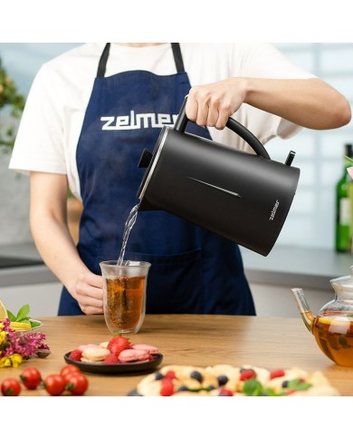 Bollitore Zelmer ZCK8020B Nero Acciaio inossidabile Plastica 1500 W 1,7 L