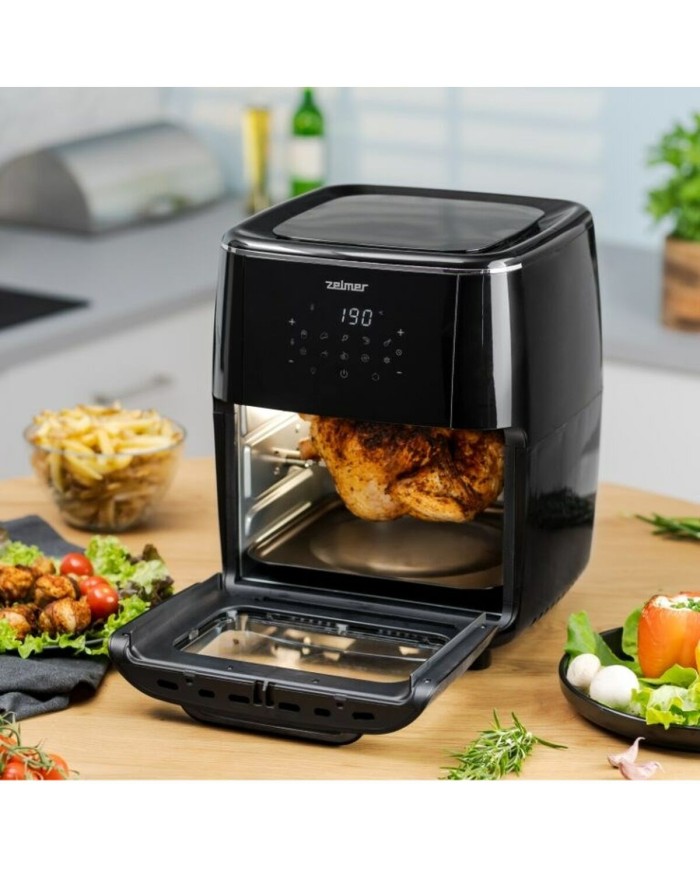 Friggitrice ad Aria Zelmer ZAF7120 Nero 1700 W 12 L Friggitrice ad Aria Zelmer ZAF7120 Nero 1700 W 12 L