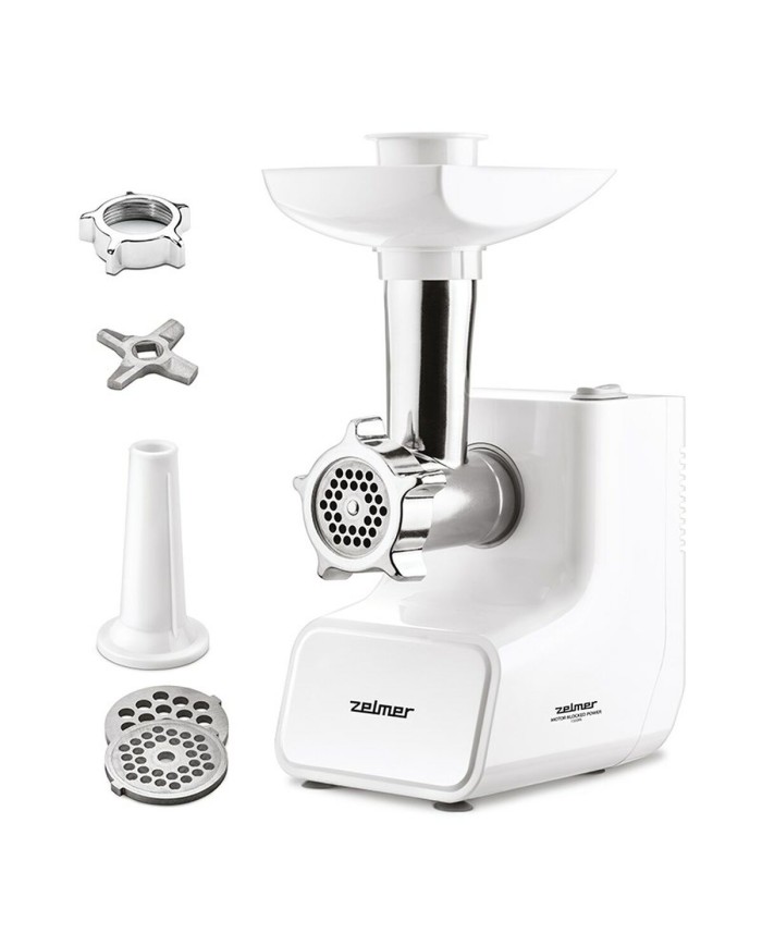 Tritatutto Zelmer ZMM3511B Bianco Argentato Metallo 1500 W