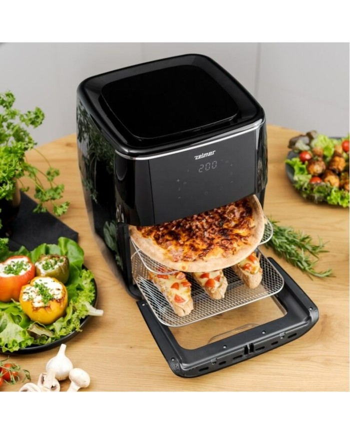 Friggitrice ad Aria Zelmer ZAF7120 Nero 1700 W 12 L Friggitrice ad Aria Zelmer ZAF7120 Nero 1700 W 12 L