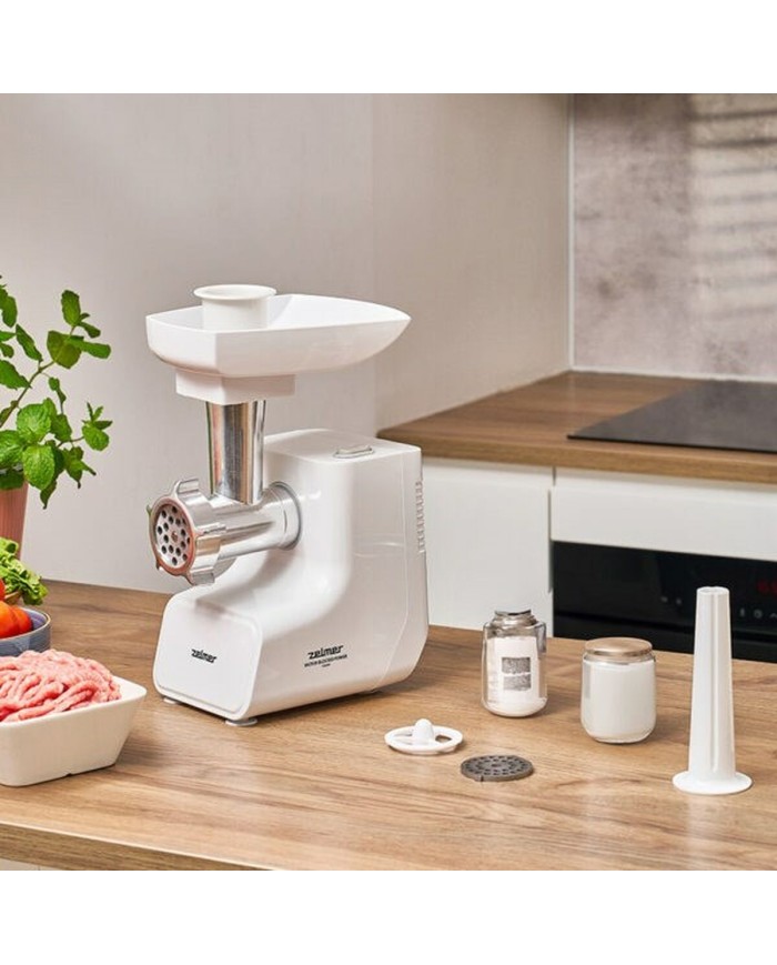 Tritatutto Zelmer ZMM3511B Bianco Argentato Metallo 1500 W