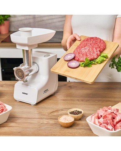 Tritatutto Zelmer ZMM3511B Bianco Argentato Metallo 1500 W Tritatutto Zelmer ZMM3511B Bianco Argentato Metallo 1500 W