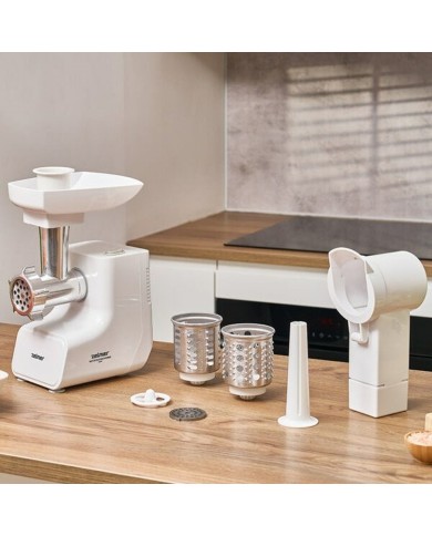 Tritatutto Zelmer ZMM3512B Bianco Argentato Metallo 1500 W Tritatutto Zelmer ZMM3512B Bianco Argentato Metallo 1500 W