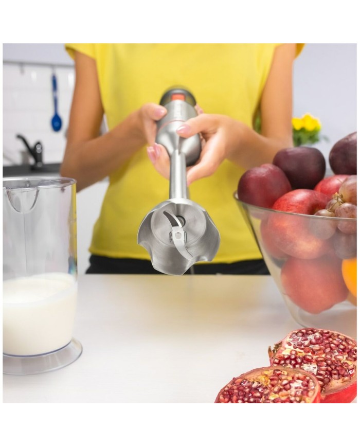 Frullatore Zelmer ZHB4652 Grigio Argentato 1400 W 500 ml 0,5 L Frullatore Zelmer ZHB4652 Grigio Argentato 1400 W 500 ml 0,5 L