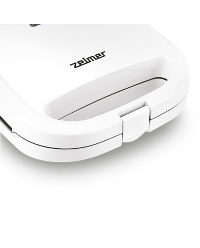 Piastra Grill Elettrica Zelmer ZSM7700 Bianco 750 W Piastra Grill Elettrica Zelmer ZSM7700 Bianco 750 W
