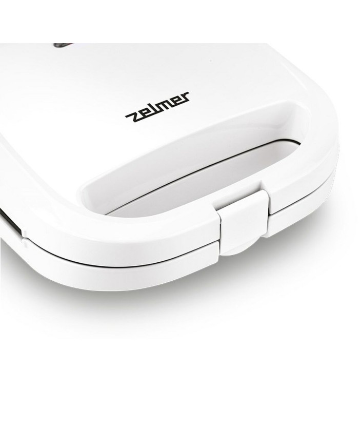 Piastra Grill Elettrica Zelmer ZSM7700 Bianco 750 W Piastra Grill Elettrica Zelmer ZSM7700 Bianco 750 W