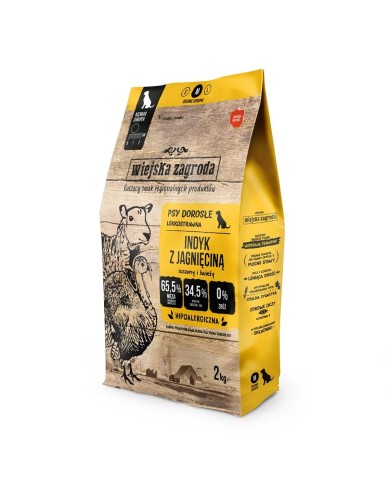 mangime WIEJSKA ZAGRODA Turkey with lamb M Tacchino 2 Kg