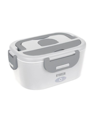 Portavivande Elettrico N'oveen LB715 Bianco Grigio 1,1 L 2 Pezzi Portavivande Elettrico N'oveen LB715 Bianco Grigio 1,1 L 2 Pezzi