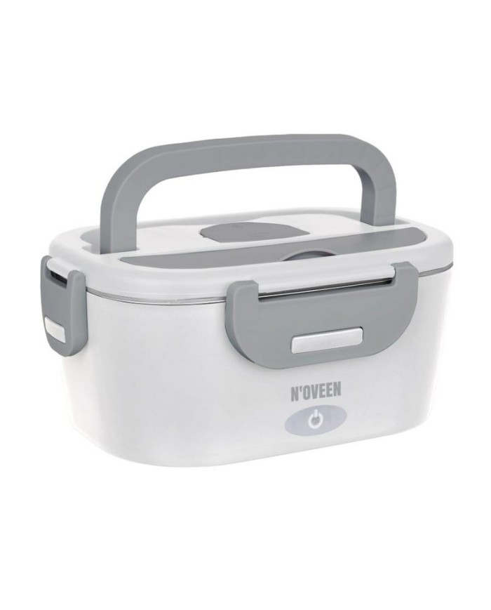 Portavivande Elettrico N'oveen LB715 Bianco Grigio 1,1 L 2 Pezzi Portavivande Elettrico N'oveen LB715 Bianco Grigio 1,1 L 2 Pezzi