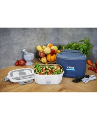 Portavivande Elettrico N'oveen LB715 Bianco Grigio 1,1 L 2 Pezzi Portavivande Elettrico N'oveen LB715 Bianco Grigio 1,1 L 2 Pezzi