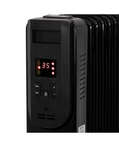 Radiatore a Olio Adler CR 7812 Nero 1500 W Radiatore a Olio Adler CR 7812 Nero 1500 W