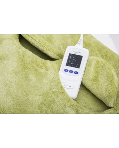 Coperta Elettrica Adler AD 7403 zielona Verde 30 x 20 x 15 cm