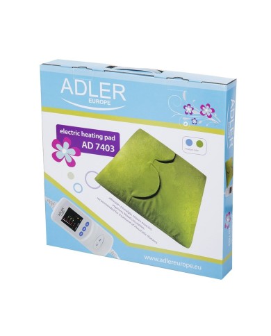 Coperta Elettrica Adler AD 7403 zielona Verde 30 x 20 x 15 cm