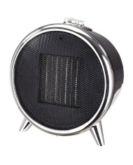 Termoventilatore Portatile Adler AD 7742 Nero Argento 1500 W