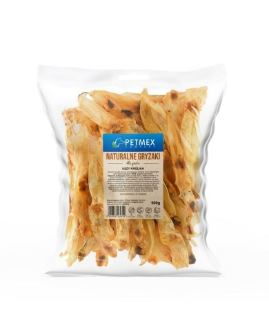 Snack per Cani Petmex Rabbit ears 500 g Snack per Cani Petmex Rabbit ears 500 g