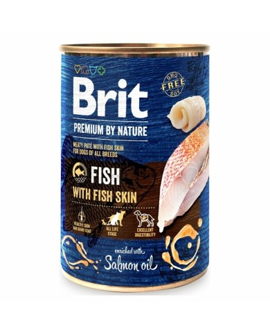 Cibo umido Brit FISH&FISH SKIN
