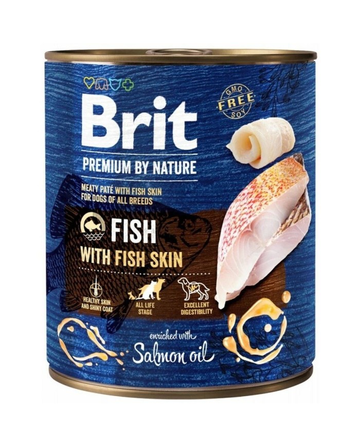 Cibo umido Brit Premium by nature Pesce 800 g