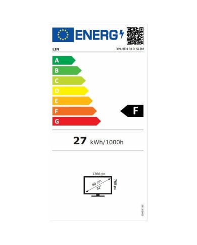 Smart TV Lin 32LHD1810 Slim HD 31,5" LED Smart TV Lin 32LHD1810 Slim HD 31,5" LED