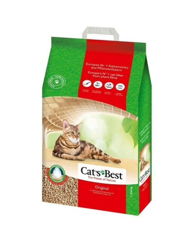 Sabbia per Gatti Cat's Best EcoPlus 20 L Beige