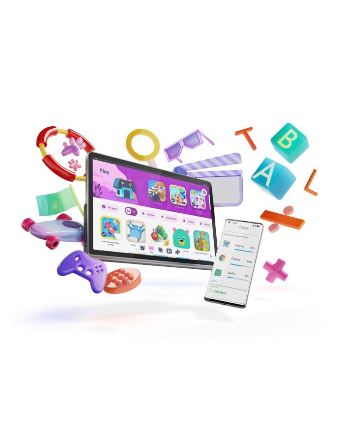 Tablet Lenovo ZADX0080PL 11,5" MediaTek Helio G99 8 GB RAM 128 GB Grigio Tablet Lenovo ZADX0080PL 11,5" MediaTek Helio G99 8 GB RAM 128 GB Grigio