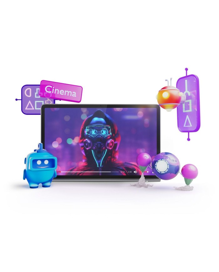 Tablet Lenovo ZADX0080PL 11,5" MediaTek Helio G99 8 GB RAM 128 GB Grigio Tablet Lenovo ZADX0080PL 11,5" MediaTek Helio G99 8 GB RAM 128 GB Grigio