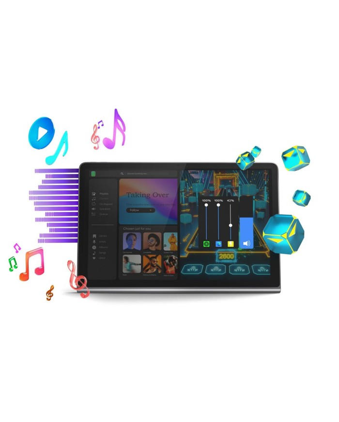 Tablet Lenovo ZADX0080PL 11,5" MediaTek Helio G99 8 GB RAM 128 GB Grigio Tablet Lenovo ZADX0080PL 11,5" MediaTek Helio G99 8 GB RAM 128 GB Grigio