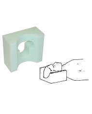 Cuscino Ergonomico per Ginocchia e Gambe Reha Fund AD-5/L 21 x 10 x 23 cm