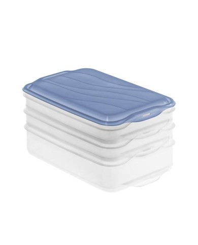 Contenitore per Conservare gli Alimenti Rotho Rondo Horizon blue Azzurro Trasparente 750 ml 1,35 L Contenitore per Conservare gli Alimenti Rotho Rondo Horizon blue Azzurro Trasparente 750 ml 1,35 L