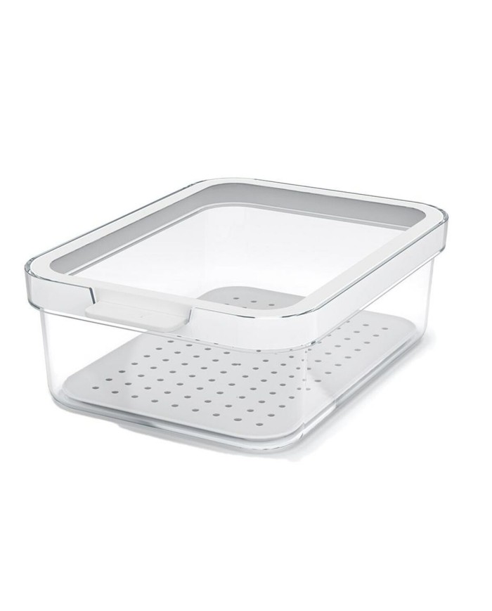 Contenitore per Conservare gli Alimenti Rotho Rondo Cauma Bianco Trasparente 1,2 L