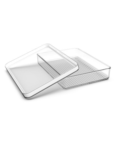 Contenitore per Conservare gli Alimenti Rotho Rondo Loft Bianco Trasparente 850 ml Contenitore per Conservare gli Alimenti Rotho Rondo Loft Bianco Trasparente 850 ml