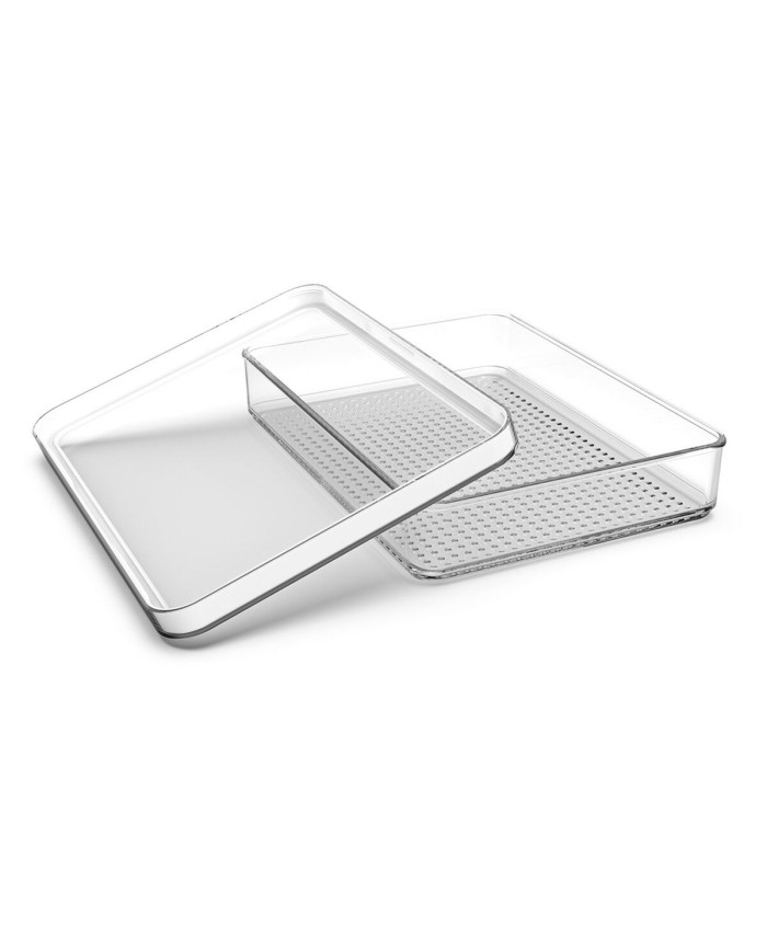 Contenitore per Conservare gli Alimenti Rotho Rondo Loft Bianco Trasparente 850 ml