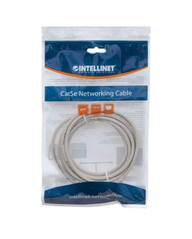 Cavo di Rete Rigido UTP Categoria 6 Intellinet 319768 Grigio 3 m Cavo di Rete Rigido UTP Categoria 6 Intellinet 319768 Grigio 3 m