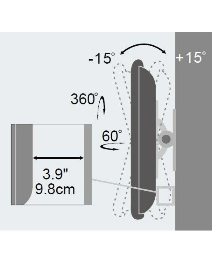 Supporto per Tablet Techly 301849 Nero (1 Unità)