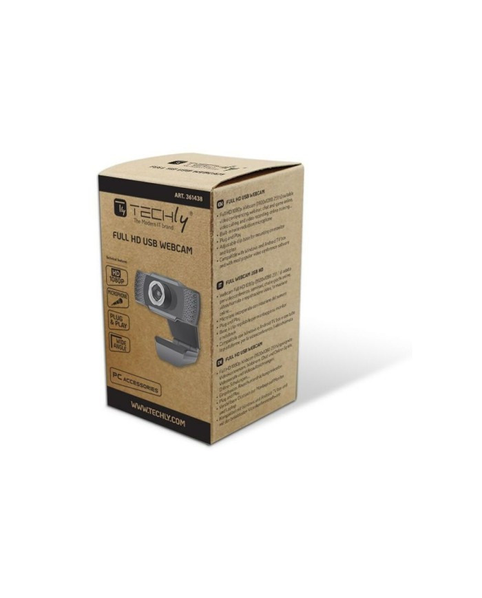 Webcam Techly 361438 Full HD (1)