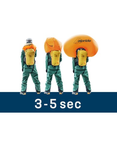 Zaino da montagna Deuter Alproof Lite 22 Giallo Grigio Arancio 22 L Zaino da montagna Deuter Alproof Lite 22 Giallo Grigio Arancio 22 L